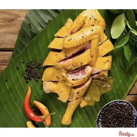Hình ảnh combo khuyến mại gà ủ muối nửa con + 1pepsi
