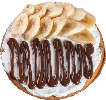 Hình ảnh Bánh Waffle Nutella và Chuối 