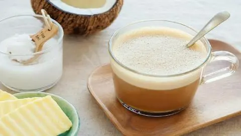Hình ảnh Cafe Sữa Dừa Nóng