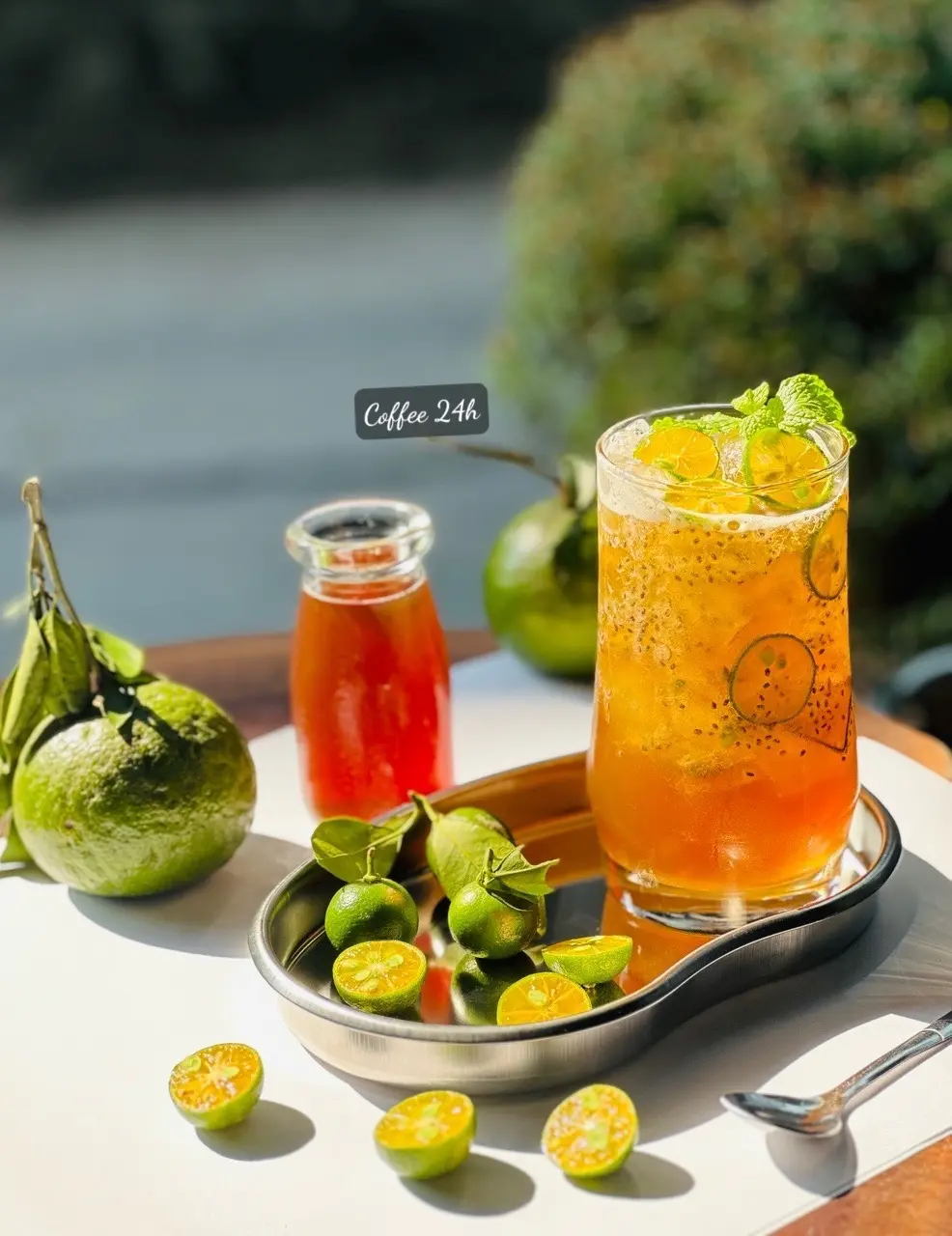 Hình ảnh Trà tắc hạt chia