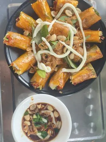 Hình ảnh bánh tráng cuốn 