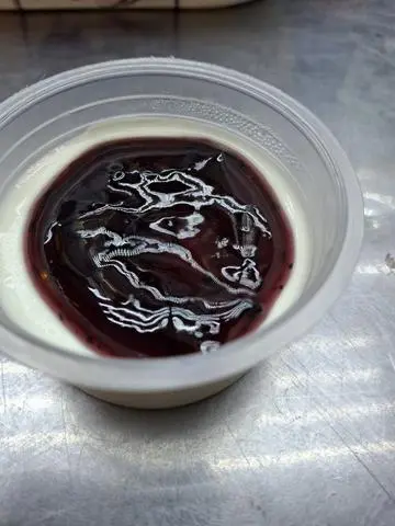 Hình ảnh Panna cotta việt quất
