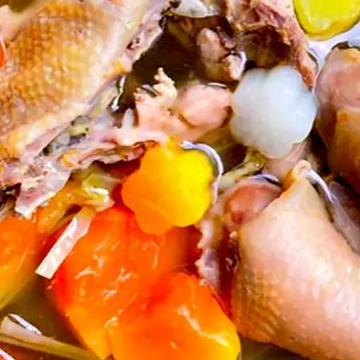 Hình ảnh Lẩu gà hầm sả