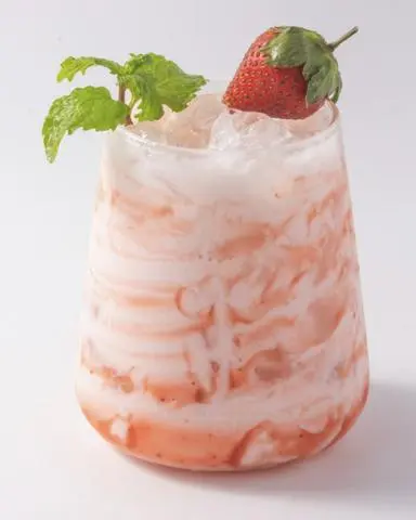 Hình ảnh Latte dâu