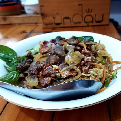 Hình ảnh Mì trộn bò