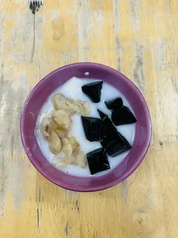 Hình ảnh Tàu hũ long nhãn sương sáo