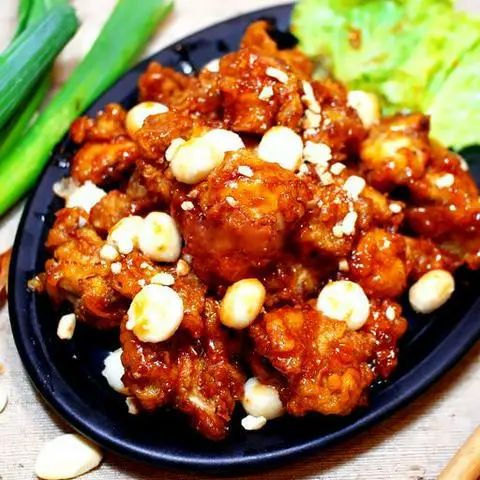 Hình ảnh Gà không xương sốt chua ngọt