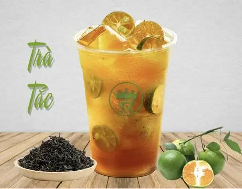 Hình ảnh trà tắc ly lớn