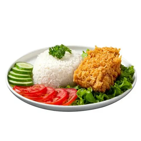 Hình ảnh Cơm gà giòn