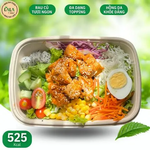 Hình ảnh Salad gà kèm sốt mè rang