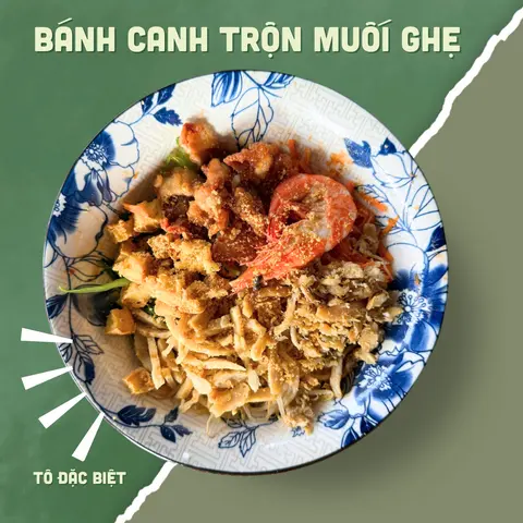 Hình ảnh NEW - BÁNH CANH TRỘN MUỐI GHẸ CÔ NGÂN TÔ ĐẶC BIỆT  + SOUP