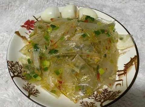 Hình ảnh Bánh tráng dẻo mỡ hành