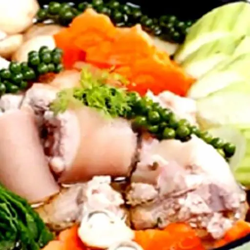 Hình ảnh Lẩu đuôi heo hầm thuốc bắc