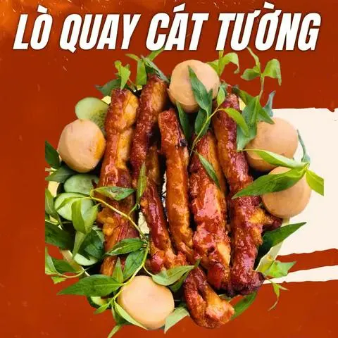Hình ảnh sườn non quay lu, gia vị mật ong