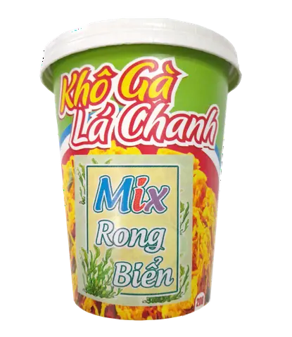 Hình ảnh Khô Gà Lá Chanh Mix Rong Biển Top Deli