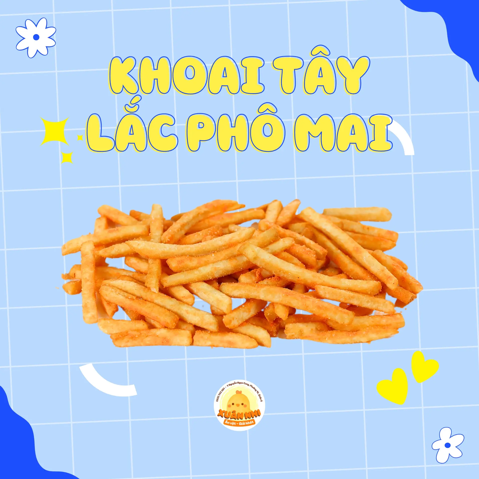 Hình ảnh Khoai tây chiên lắc phô mai