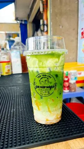 Hình ảnh matcha latte xoài kem chesee 