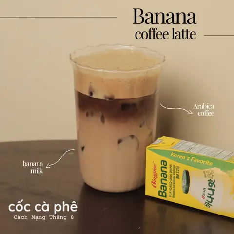 Hình ảnh Cafe sữa chuối