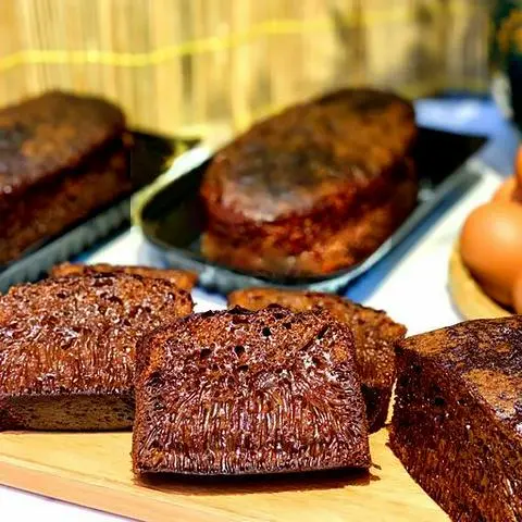 Hình ảnh 1ổ - Bánh Bò Thốt Nốt Nướng + cốt dừa