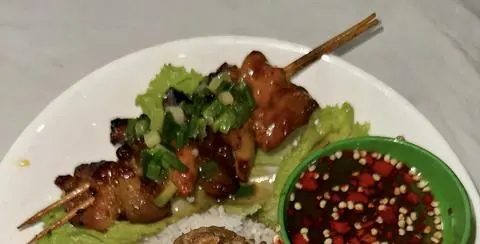 Hình ảnh Thịt heo xiên nướng
