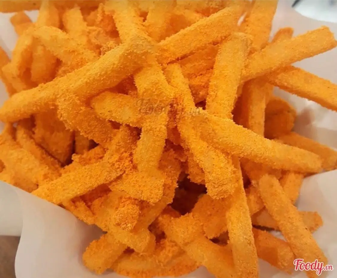 Hình ảnh Khoai lang tây lắc phô mai
