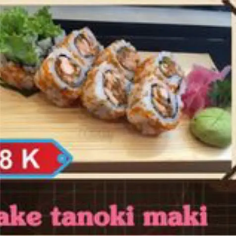 Hình ảnh Sake tanoki maki