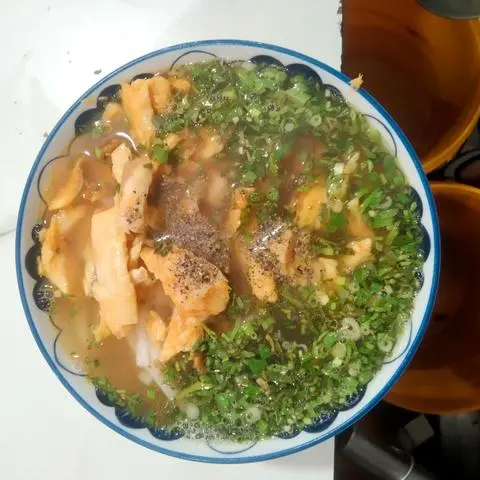 Hình ảnh bánh canh cá lóc đặc biệt