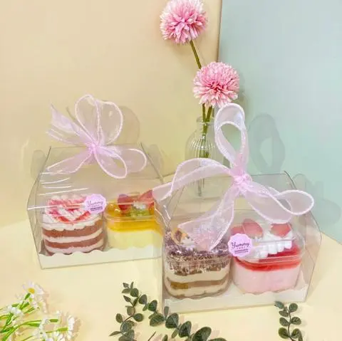 Hình ảnh Set Bánh 2 vị ( 2 ly Mousse trái cây)