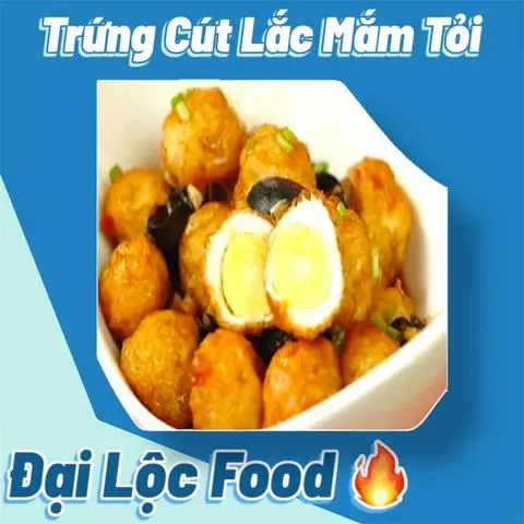 Hình ảnh Trứng Cút Lắc Mắm Tỏi