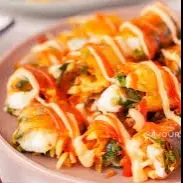 Hình ảnh Bánh tráng cuộn tóp mỡ