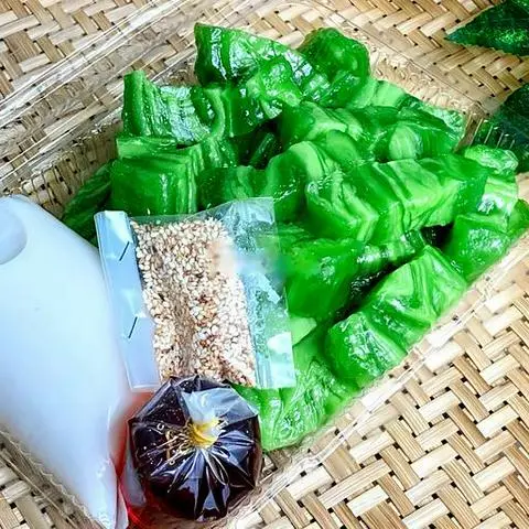 Hình ảnh 300gr - Bánh đúc gân vị lá dứa + cốt dừa