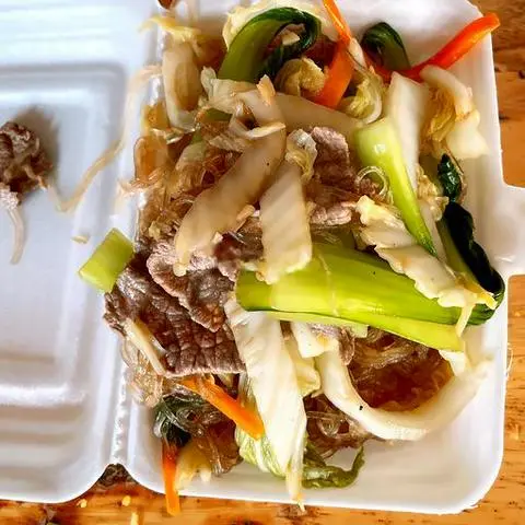 Hình ảnh Miến gạo xào bò 