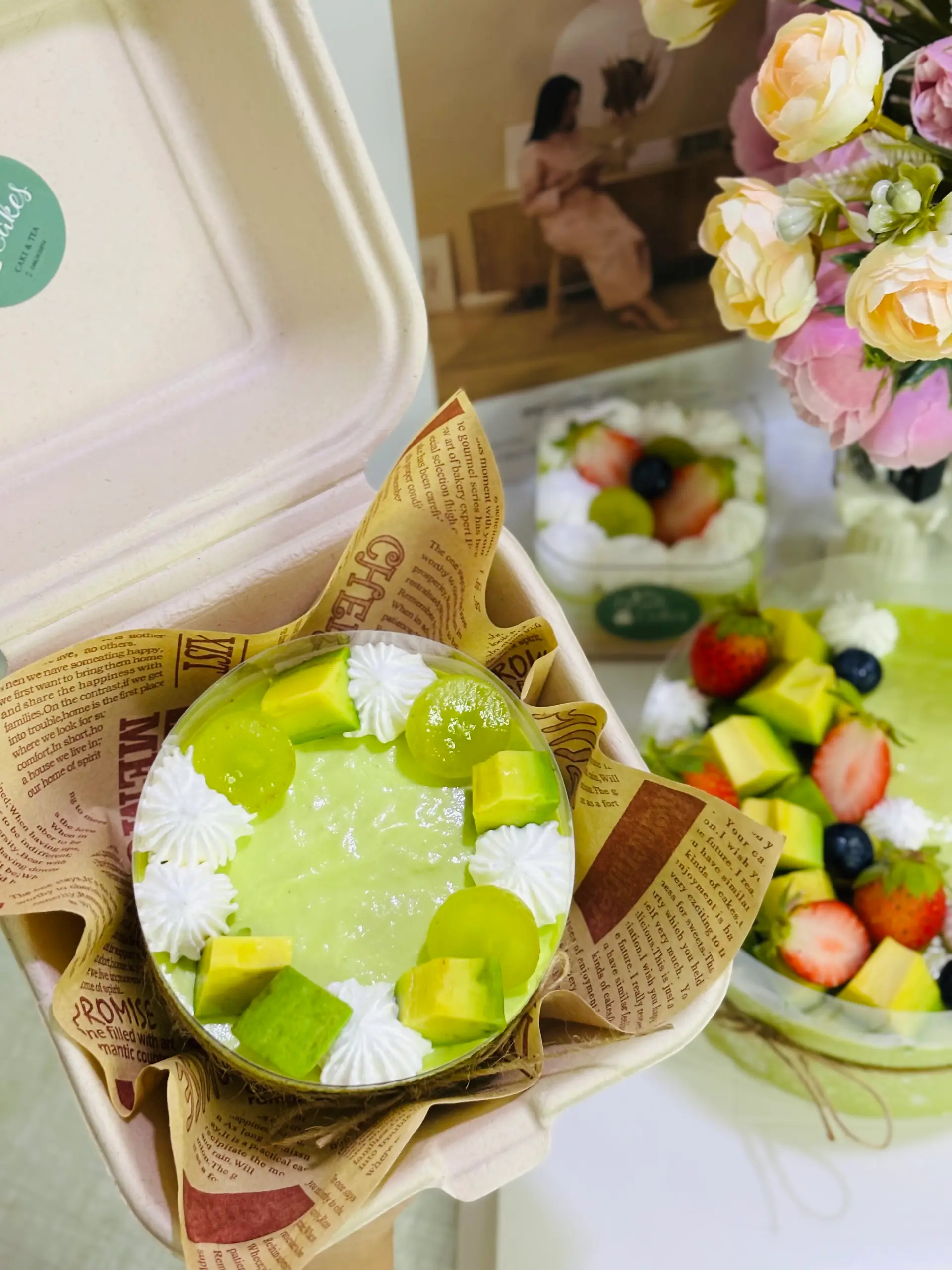 Hình ảnh Tiramisu Matcha 9cm