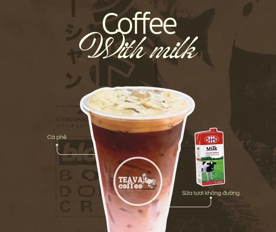 Hình ảnh Cà Phê Sữa Tươi 700ml