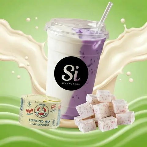 Hình ảnh SỮA GẤU KHOAI MÔN