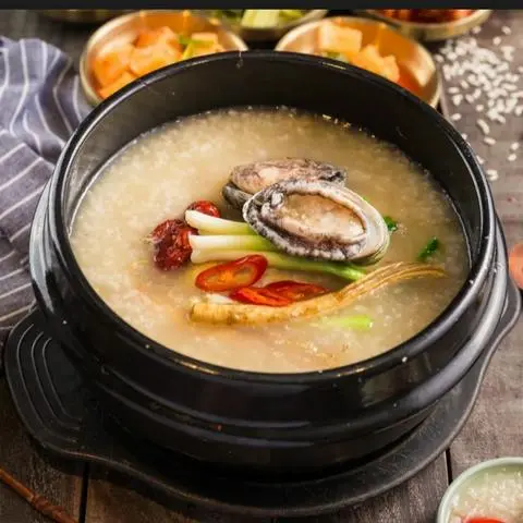 Hình ảnh cháo bào ngư 