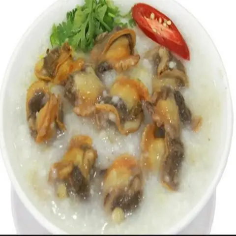 Hình ảnh cháo sò huyết 