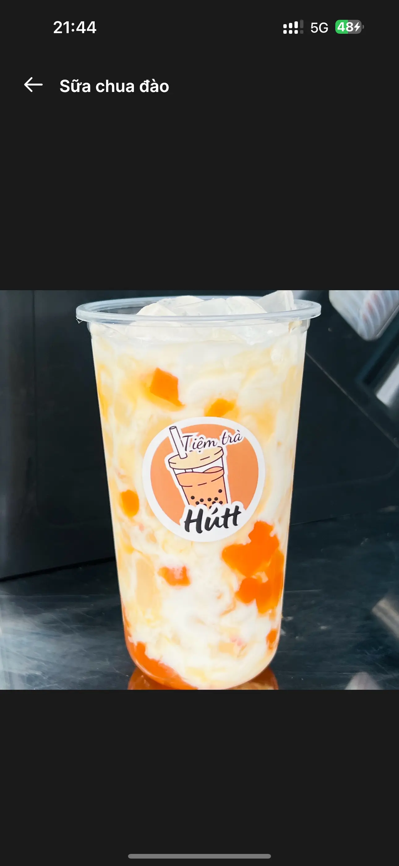 Hình ảnh Sữa chua đào