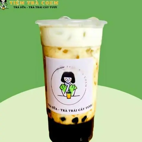 Hình ảnh Sữa tươi trân châu đường đen