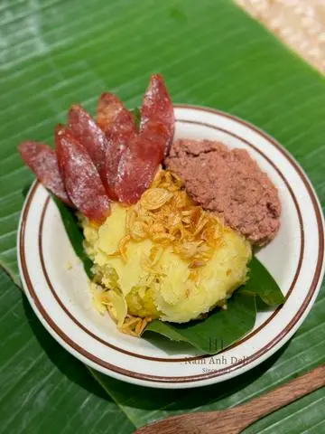 Hình ảnh Xôi Xéo Pate HN + Lạp Xưởng 
