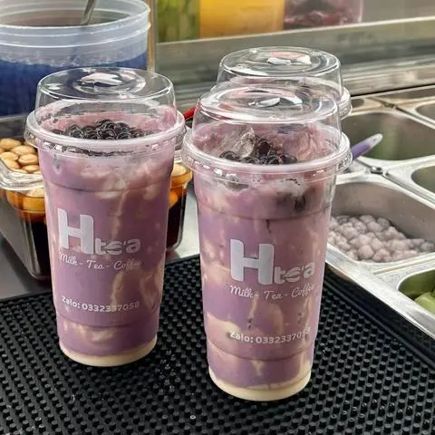 Hình ảnh Trà Sữa Sốt Khoai Môn Tươi