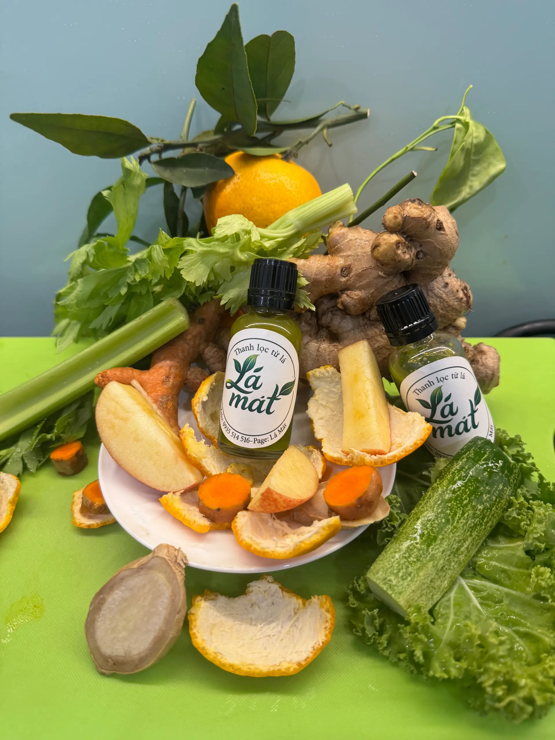 Hình ảnh Green Ginger Shots