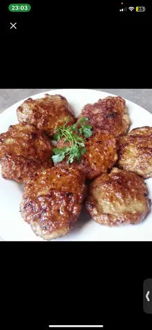 Hình ảnh bún thịt viên nướng 