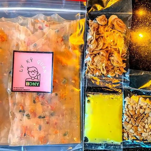 Hình ảnh Bánh dẻo tôm bơ hành phi