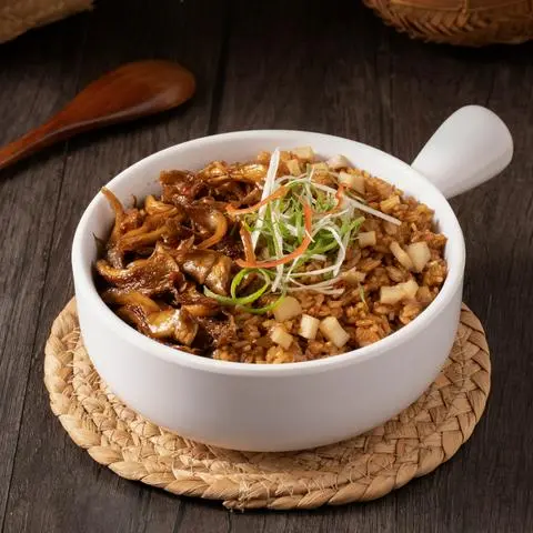 Hình ảnh Cơm Chiên Nấm Bào Ngư Giòn