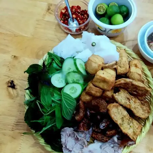 Hình ảnh Bún đậu thịt - nem - dồi