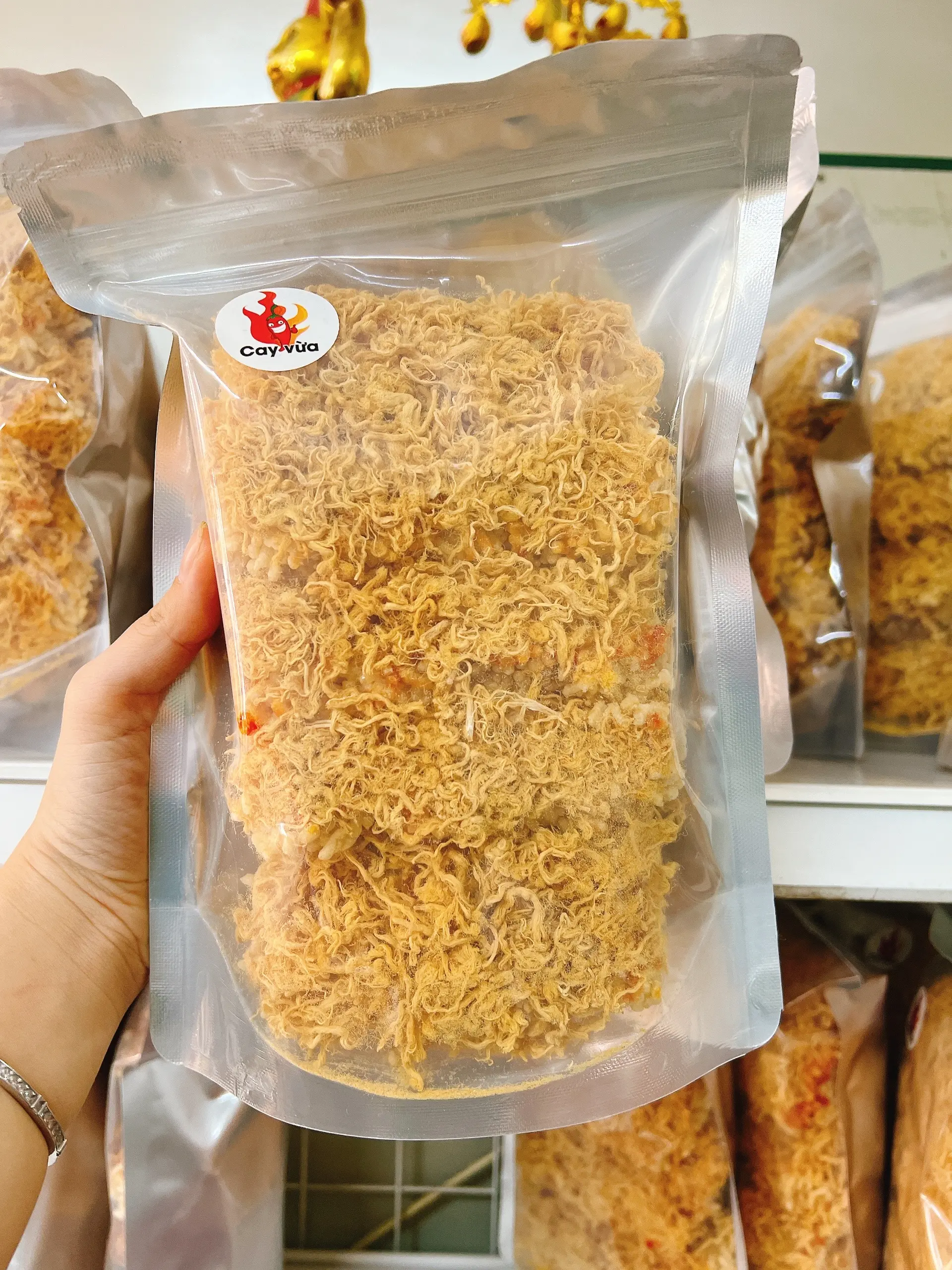 Hình ảnh CƠM CHÁY GẠO TRẮNG SIÊU CHÀ BÔNG CAY VỪA