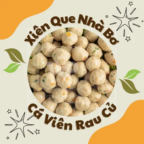 Hình ảnh Cá Viên Rau Củ