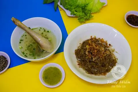 Hình ảnh Miến - Gà Chặt