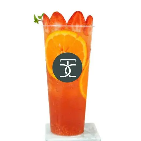 Hình ảnh Trà cam dâu